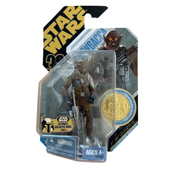 Star Wars Other - Star‎ Wars Concept Chewbacca McQuarrie Signature Ultimate Galactic Hunt Figure